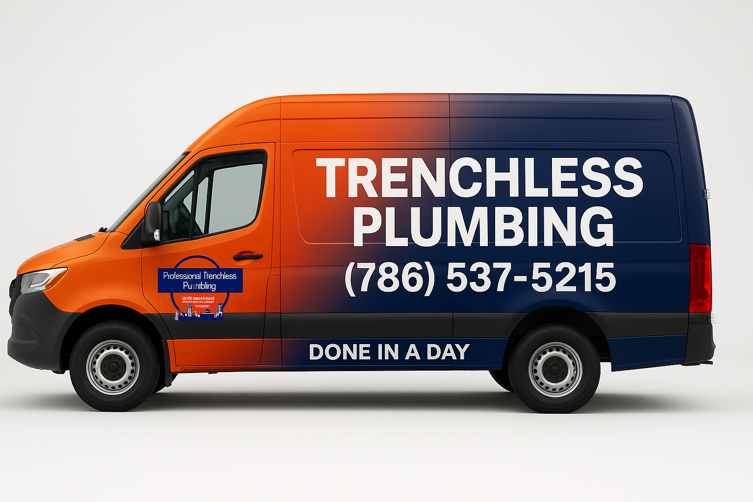 Trenchless Plumbing Van